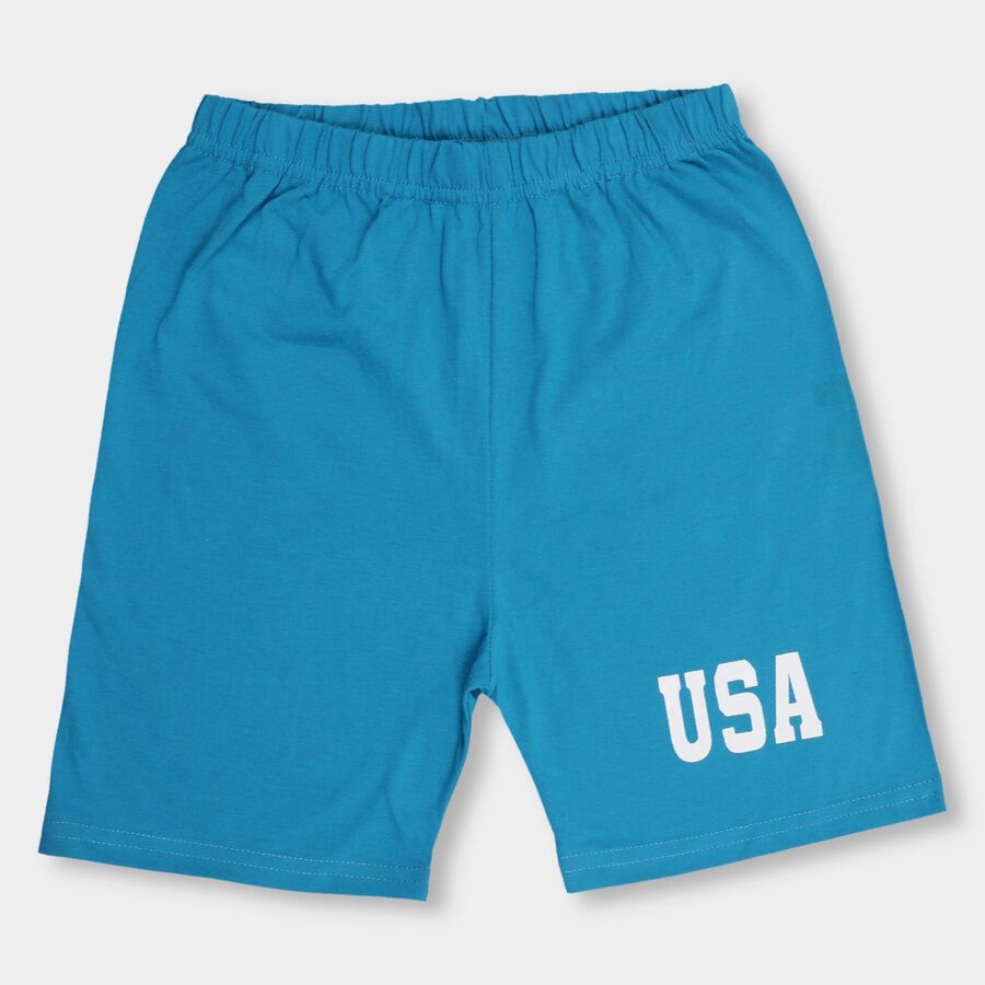 Boys' Bermudas , Mid Blue, large image number null