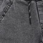 Boys Washed Black Cargo Jogger Jeans, Black, small image number null