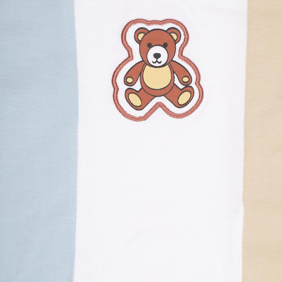 Infants' 100% Cotton Baba Suit, Beige, large image number null