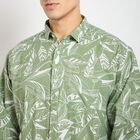 Men's 100% Cotton Casual Shirt, हल्का हरा, small image number null