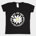Girls' T-Shirt, काला, small image number null