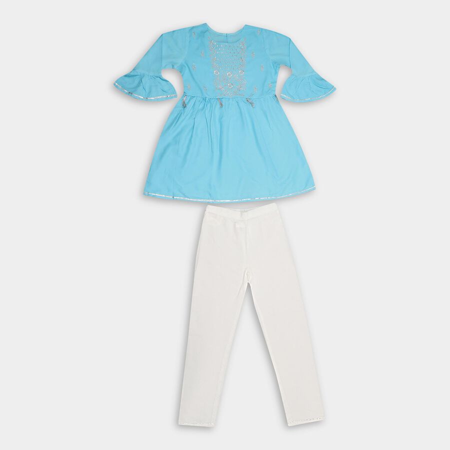 Girls' Fusion Set , Light Blue, large image number null