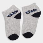 Boy's Socks (Pack of 2), Melange Light Grey, small