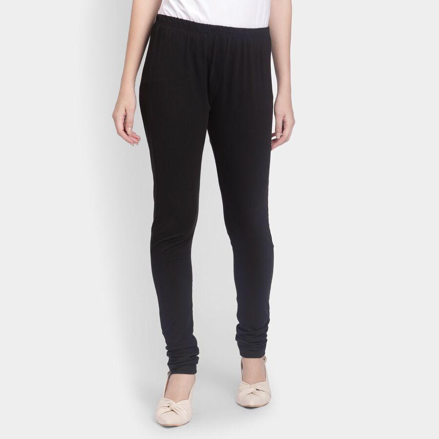 Ladies' Churidar , Black, large image number null