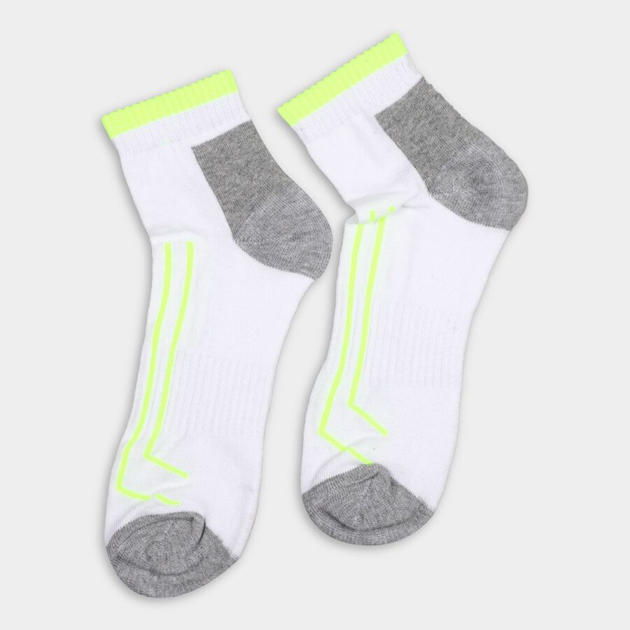 Men's Socks (Pack of 2), Black, large