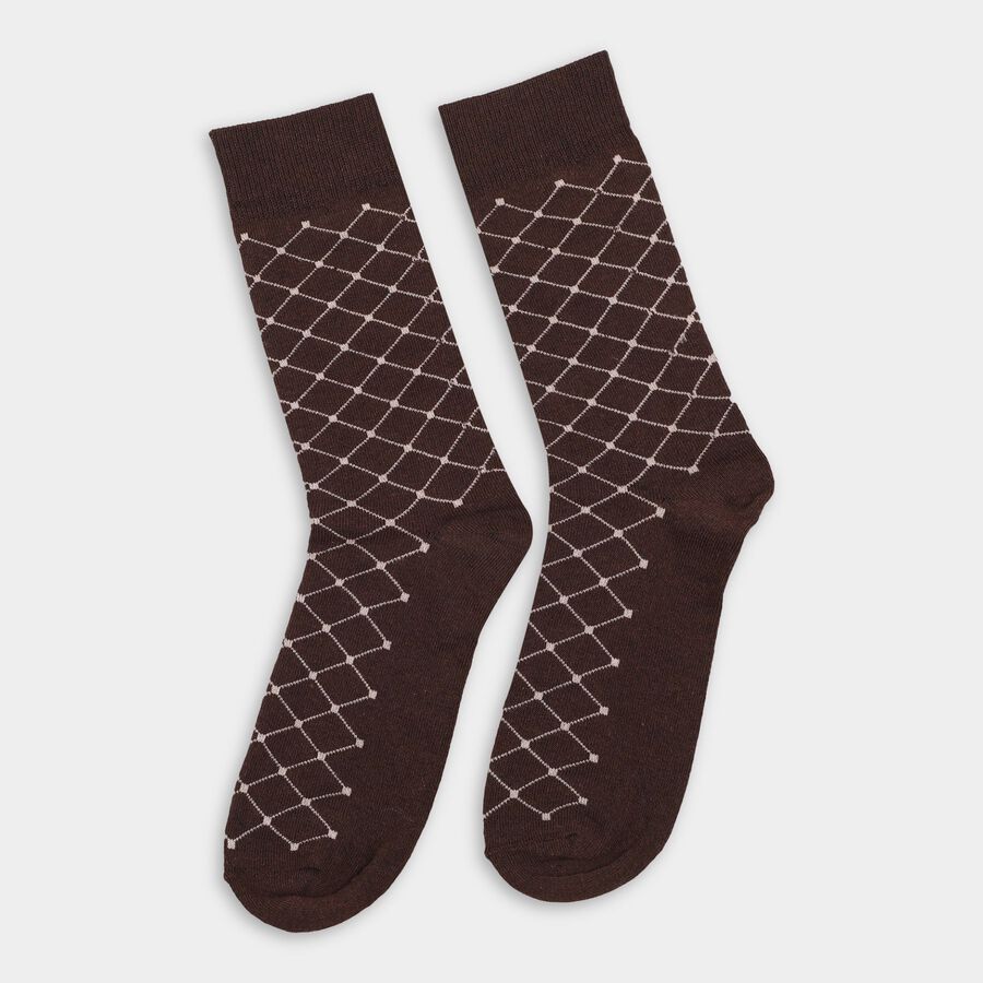 Men's Socks (Pack of 2), Black, large