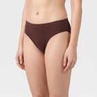 Women's Brown Regular Fit Panty, भूरा, small