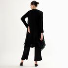 Women's Muted Sage Green Round Neck Minimalist Kurta, हल्का हरा, small image number null