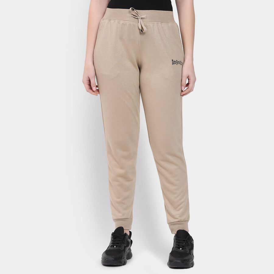 Ladies' Track Pants , Beige, large