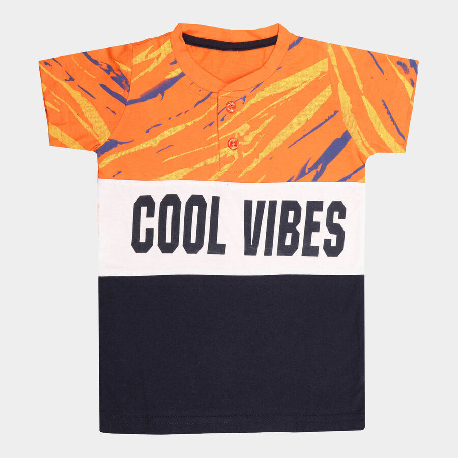 Boys T-Shirt, Orange, large image number null