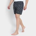 Men's 100% Cotton Boxers , काला, small