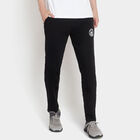 Solid Track Pants, Black, small image number null