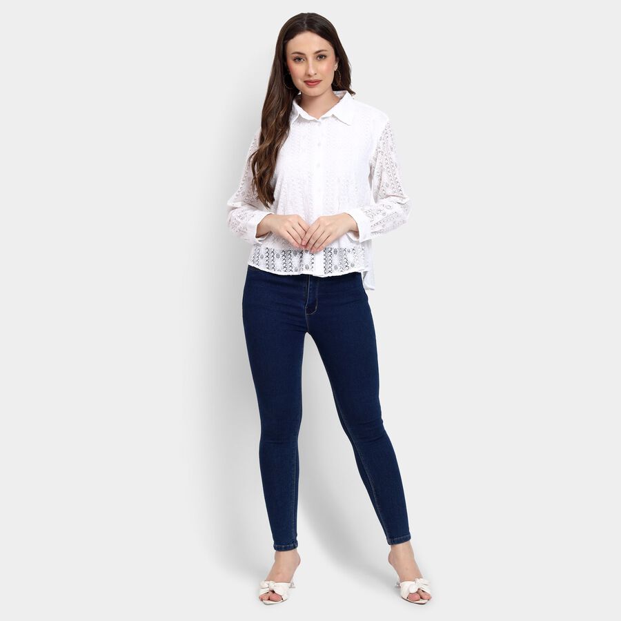 Ladies' Shirt, Off White, large image number null