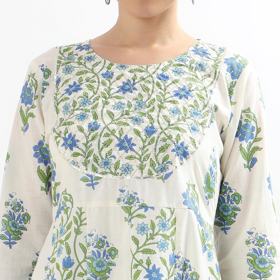 Ladies' Kurta, Light Green, large image number null