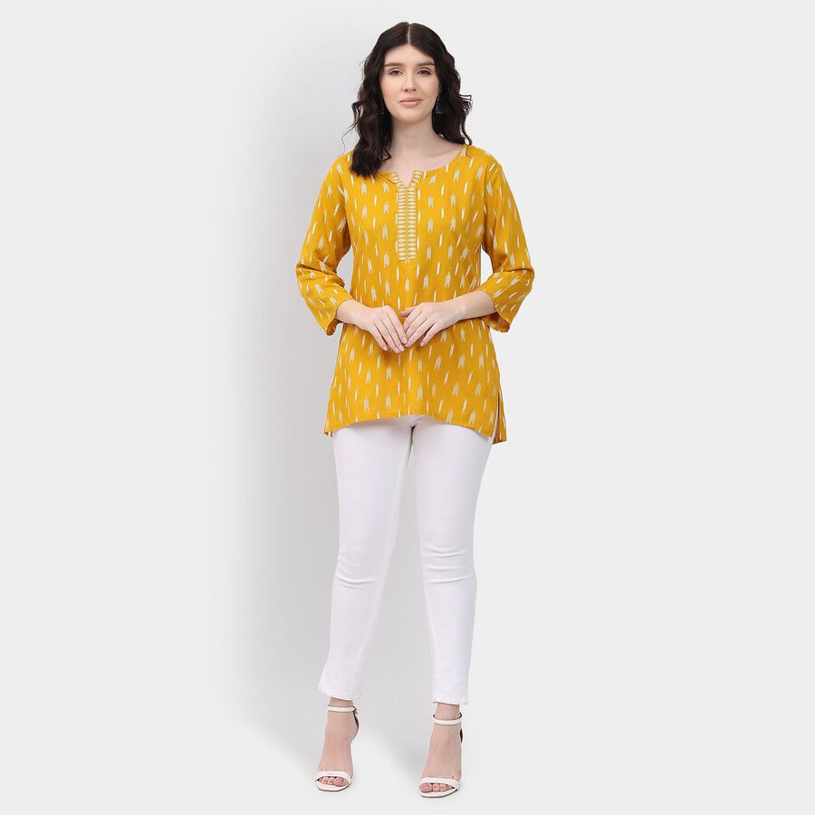 Ladies' Kurti, मस्टर्ड, large image number null