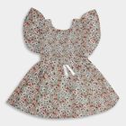 Girls' Frock , हल्का हरा, small