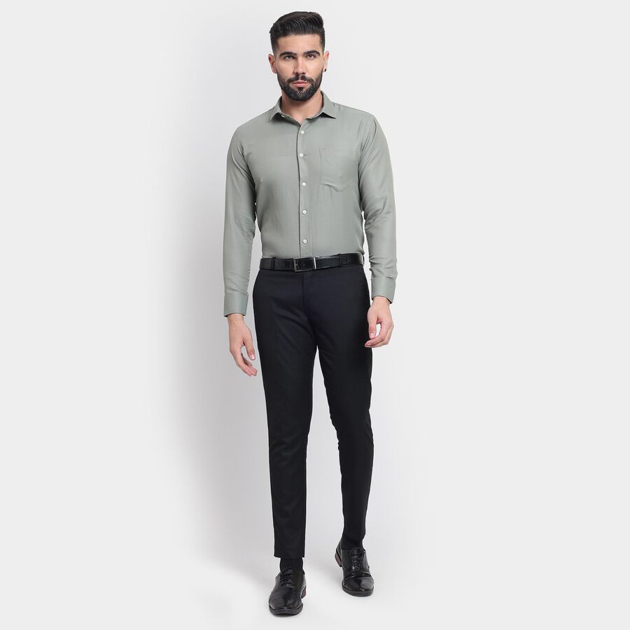 Men's Formal Shirt, हल्का हरा, large image number null