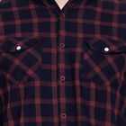 Cotton Checks Casual Shirt, Rust, small image number null