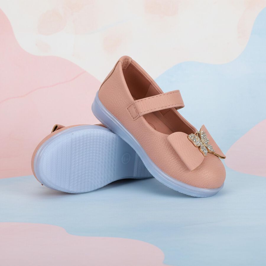 Girls' Sandal, पीच, large