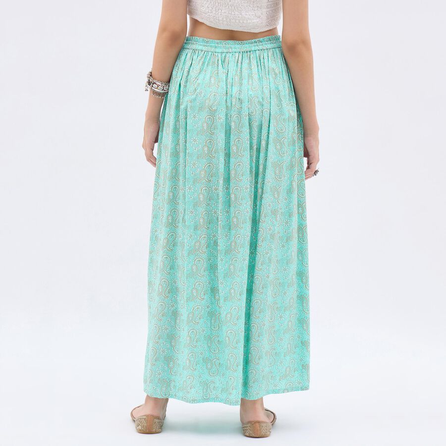 Ladies' Lehenga Skirt, Light Blue, large image number null
