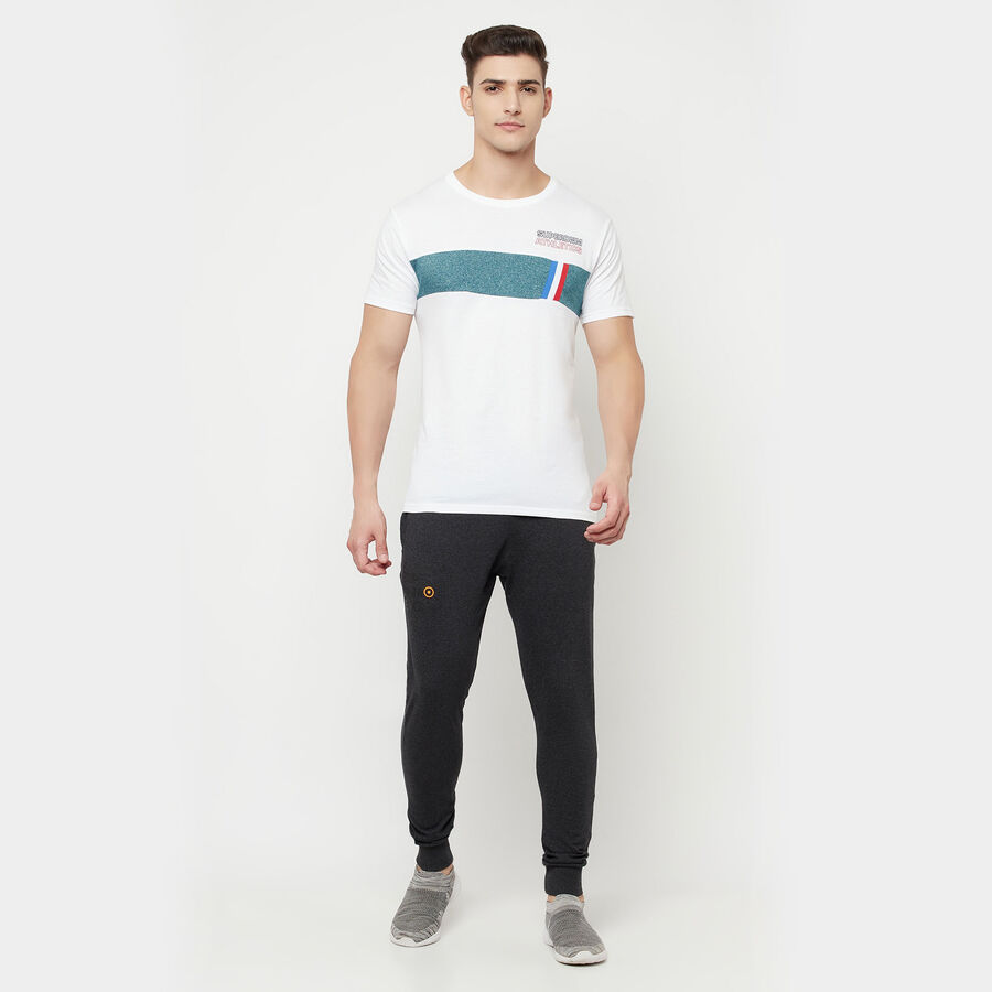 Solid Track Pants, Charcoal, large image number null