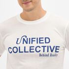 Men's Bright Snow White Round Neck Slim Fit T-Shirt, White, small image number null