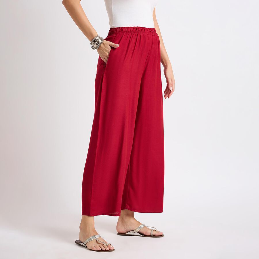 Ladies' Palazzos , Maroon, large image number null