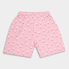 Girls' Shorts, हल्का गुलाबी, small