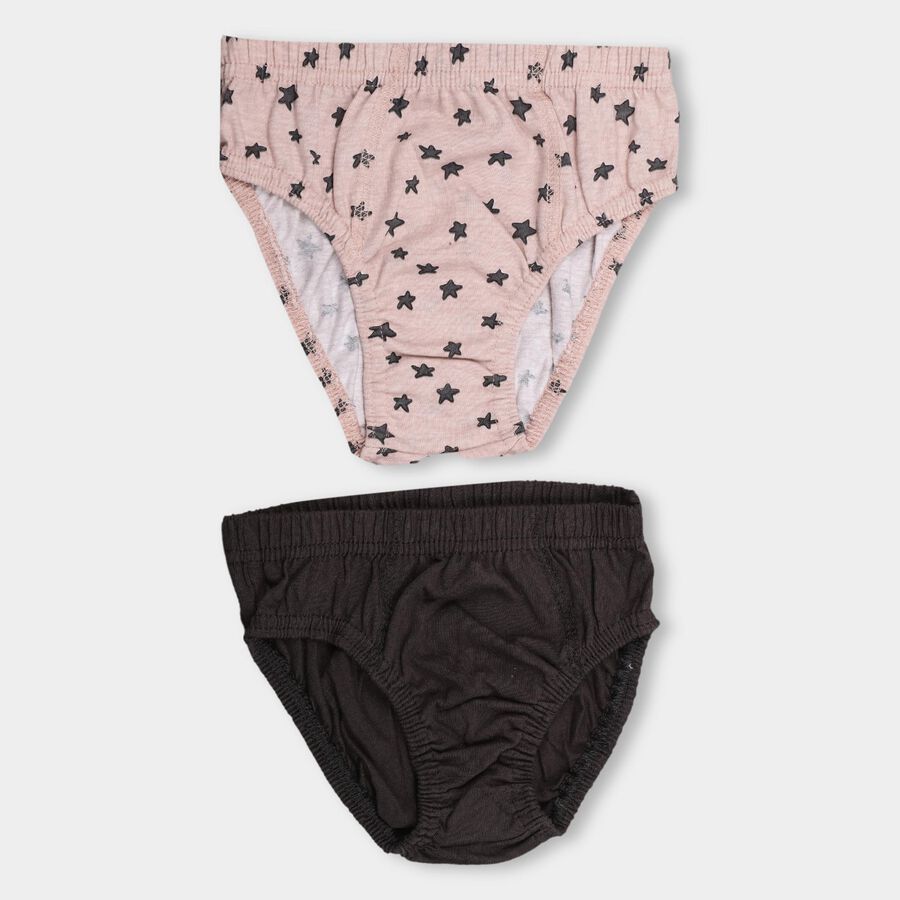 Boys' 100% Cotton V-Cut Briefs , Brown, large image number null