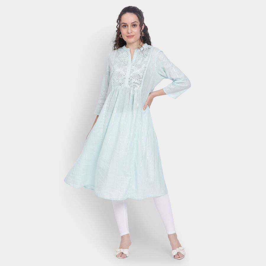 Ladies' Kurta , Light Blue, large image number null