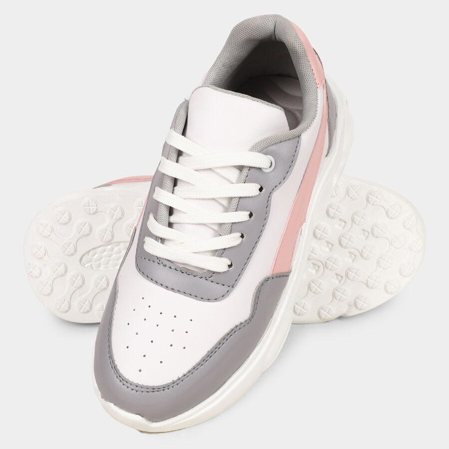 Ladies' Sports Shoes, Grey, large image number null