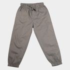 Boys Grey Jogger Trousers, Light Grey, small
