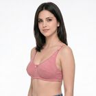 Women Lilac Cotton Blend Regular T-Shirt Bra, Lilac, small