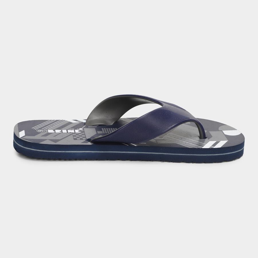 Men's Slipper, Blue, large image number null