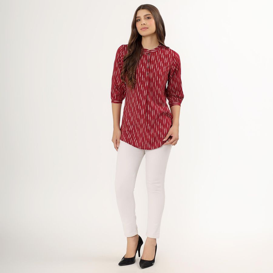 Ladies' Kurti , Maroon, large image number null