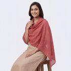 Women's Purple Cotton Solid Dupatta, Purple, small