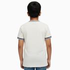 Boys' Half Sleeves T-Shirt, Charcoal, small image number null