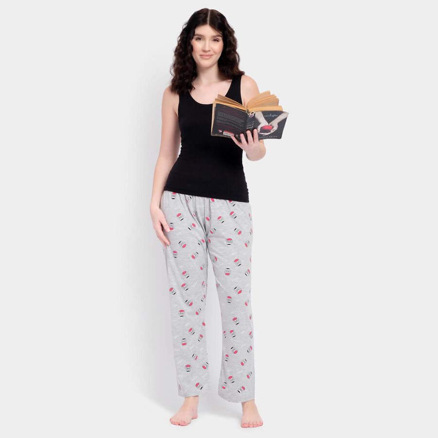 Ladies' Pyjama , हल्का ग्रे, large image number null