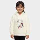 Girls' Sweatshirt, Off White, small image number null