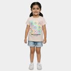 Girls' T-Shirt, हल्का गुलाबी, small
