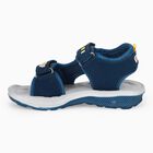 Boys' Blue Velcro Strap Strappy Sandals, Teal Blue, small