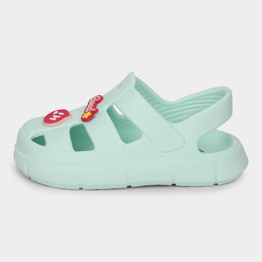 Girls' Sandal, हरा, large image number null