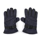 Men's Gloves, नेवी ब्लू, small