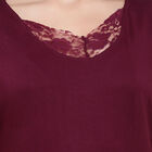 All Over Print Nighty, Wine, small image number null