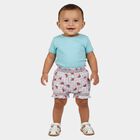 Infants' Lavender Regular Fit Printed Bloomer Shorts, लाइलेक, small