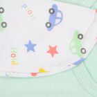 Infants Cotton Printed Baby Gift Set, Light Green, small image number null