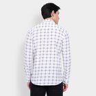 Men's 100% Cotton Casual Shirt, White, small