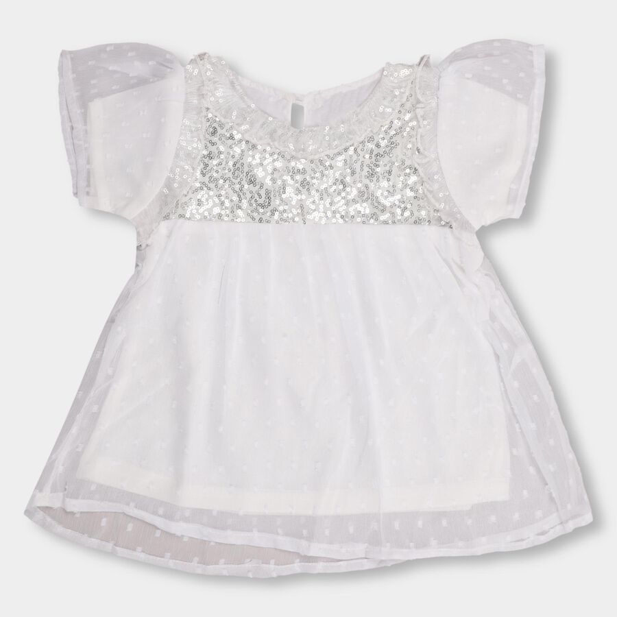 Girls' T-Shirt , सफ़ेद, large image number null