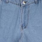 Boys' Blue Regular Fit Jeans, हल्का नीला, small