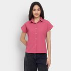 Ladies' Shirt, गुलाबी, small image number null